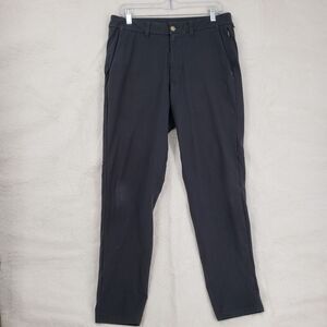 Lululemon Pants Mens 32 Grey ABC Slim Fit Techwear Stretch Commuter Chino Casual